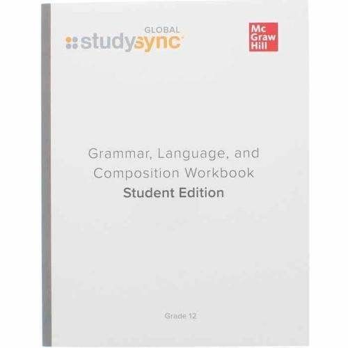 Studysync Grammar, Language And Composition Workbook Gr 12 (9781309124291)