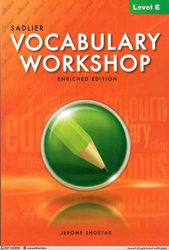 Vocabulary Workshop, Level E (9780821580103)