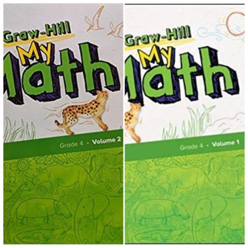 My Math Student Bundle, Grade 4 - Vol .1 + Vol.2 (...