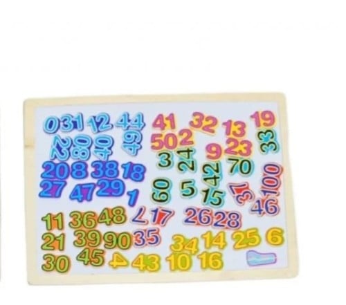 سبورة مغناطيس أرقام