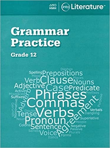Into Literature Grammar Practice Workbook Grade 12(9780358264194)