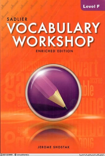 Vocabulary Workshop, Level F (9780821580110)