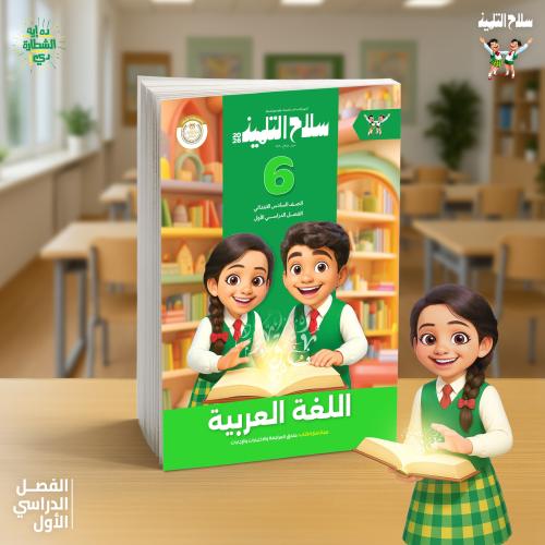 سلاح التلميذ اللغة العربية الصف السادس الإبتدائي ا...