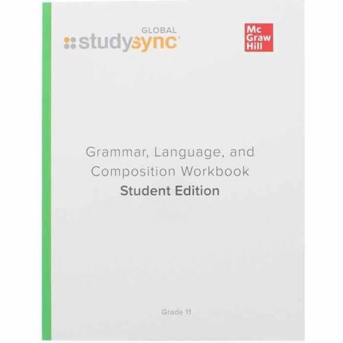 Studysync Grammar, Language And Composition Workbook Gr 11 (9781309124307)