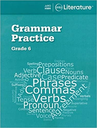 Into Literature Grammar Practice Workbook Grade 06 (9780358264132)