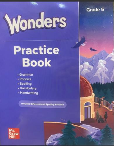 Reading Wonders Practice Book 2023 G05 (9781309132463)