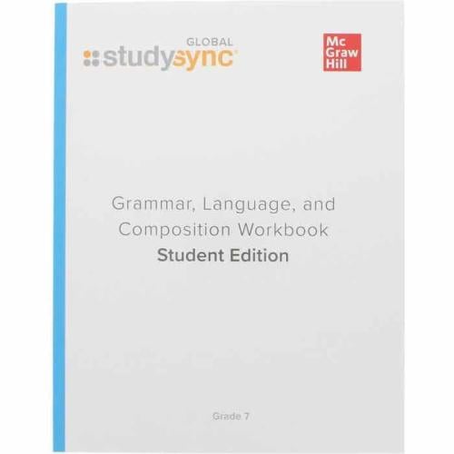 Studysync Grammar, Language And Composition Workbook Gr 7(Studysync Grammar, Language And Composition Workbook Gr 7 (9781309123300)