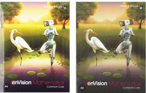 enVision Math 2.0 CC Grade 5 Vol.1 + Vol.2 (978013...