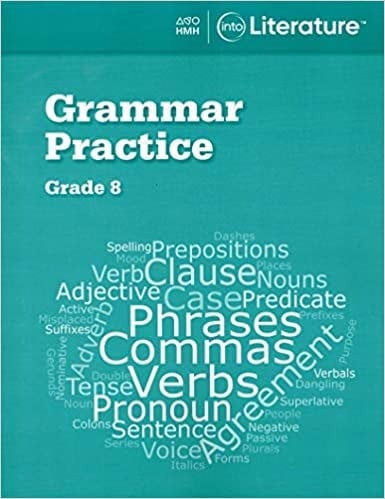 Into Literature Grammar Practice Workbook Grade 08 (9780358264156)