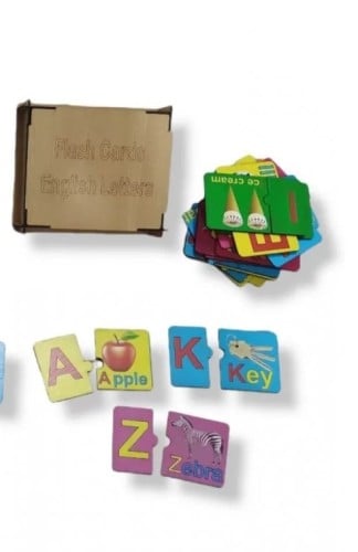 فلاش كارد الجروف الانجليزية