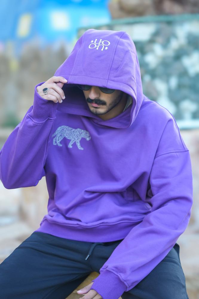 هودي بنفسجي  \ Purple Hoodie