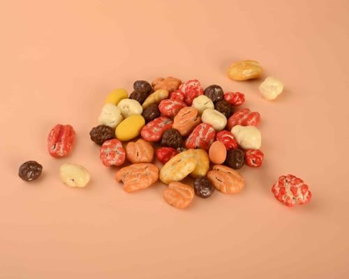 دراجيه او ملبس من مكسرات فاخرة بالشوكلاتة البلحكيه