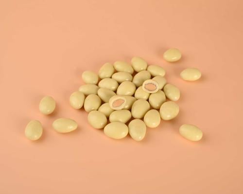 دراجيه لوز فاخر بالشوكولاتة البيضاء البلجيكية