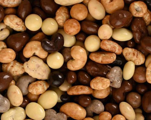 دراجيه من مكسرات فاخرة بالشوكلاتة البلجيكية