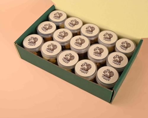 بوكس توزيعات يحتوي على ملبس شوكولاتة بلجيكية فاخرة