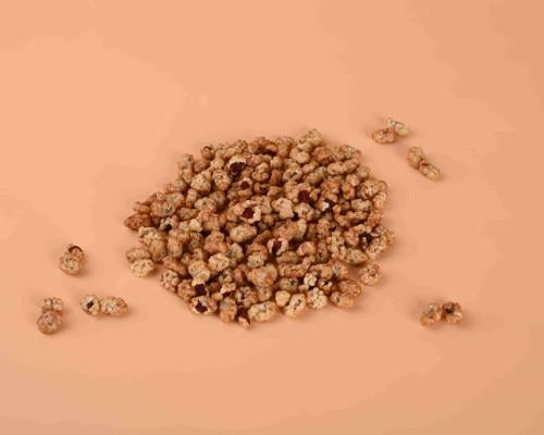 صورة مقربة لدراجيه رمان بالكراميل شوكولاتة بلجيكية