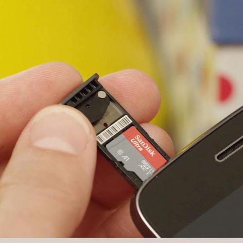 ذاكرة SANDISK ultra MICRO SD 128 GB