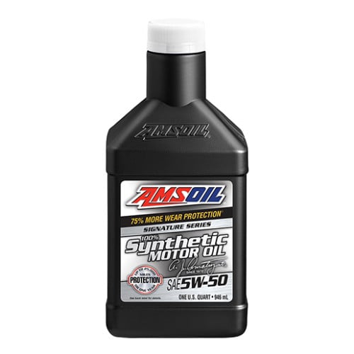 زيت محرك سقنتشر 5W50 امزويل AMSOIL Signature Serie...