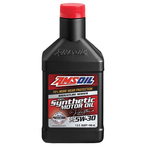 زيت محرك سقنتشر 5W-30 امزويل Amsoil Signature 5W-3...