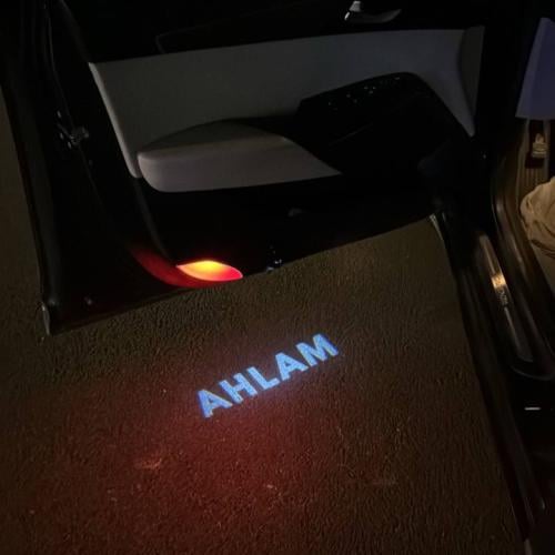 بروجكتر لباب السيارة بعدسة ( AHLAM )