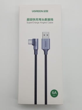شاحن يوقرين 90 درجة سريع جداً USB-type-C