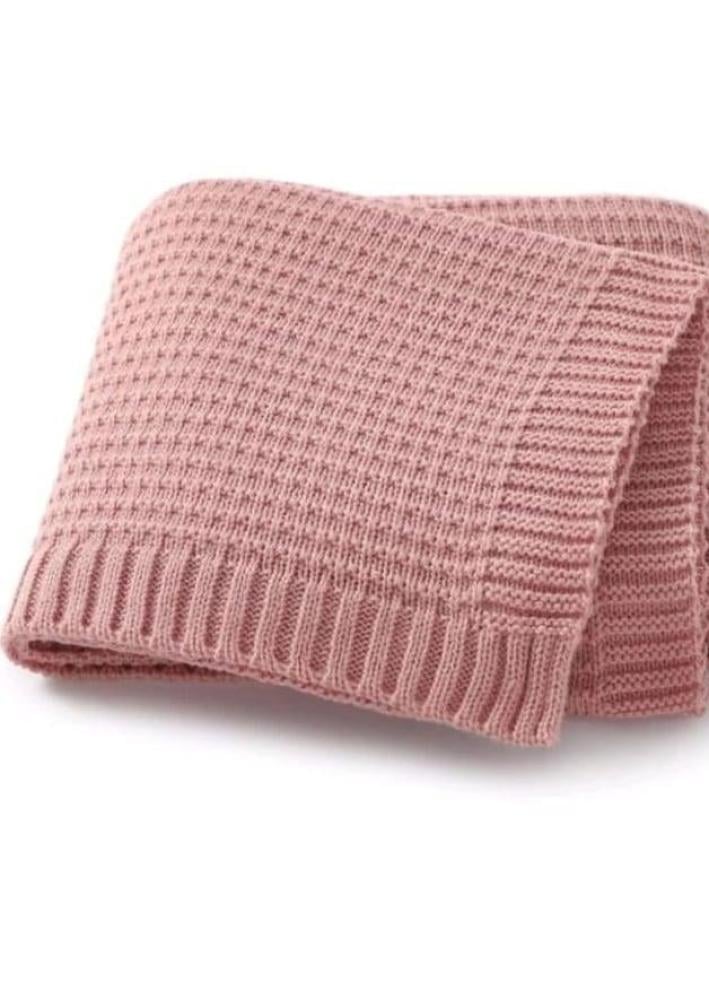 بطانية مواليد مع تطريز الاسم بتصميم ورود