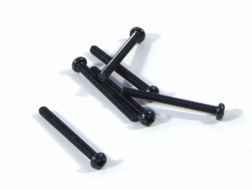 Z509 - BUTTON HEAD SCREW M3x30mm (6pcs)