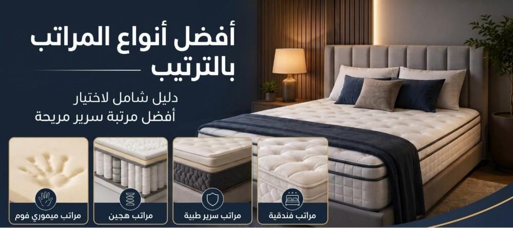 أفضل أنواع المراتب بالترتيب