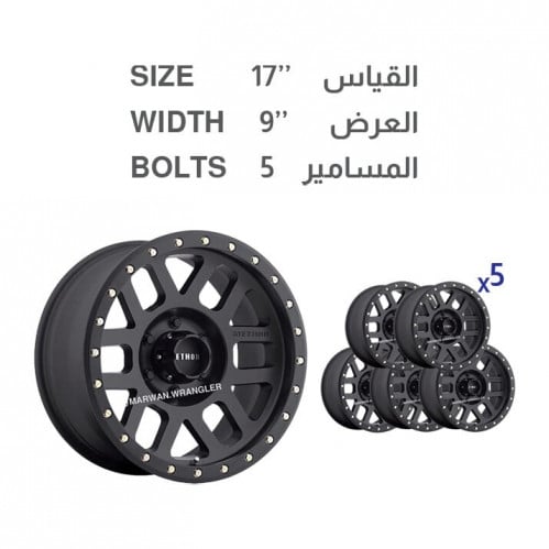 جنوط ميثود شكل 2 رانجلر JL 2018 - 2025