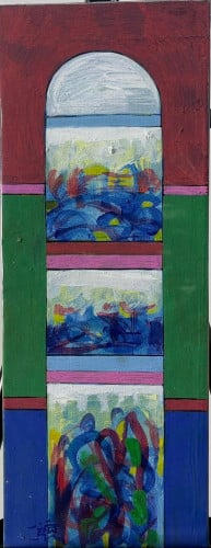 Acrylic on Board - Original Painting - Othman Al-Khuzaim