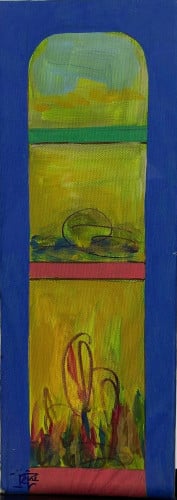 Acrylic on Board - Original Painting - Othman Al-Khuzaim