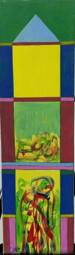 ألوان أكريليك - لوحة أصلية - عثمان الخزيم