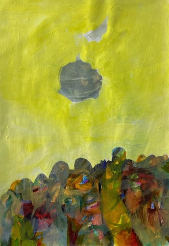 ألوان أكريليك - لوحة أصلية - عثمان الخزيم