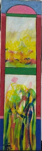 ألوان أكريليك - لوحة أصلية - عثمان الخزيم