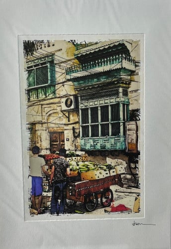 فن فوتوغرافي - لوحة أصلية - مطبوعة موقعة - عاصم الصبان