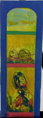 Acrylic on Board - Original Painting - Othman Al-Khuzaim