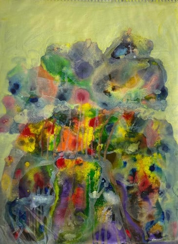 Acrylic on Board - Original Painting - Othman Al-Khuzaim