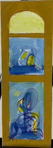 ألوان أكريليك - لوحة أصلية - عثمان الخزيم