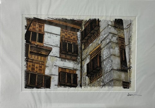 فن فوتوغرافي - لوحة أصلية - مطبوعة موقعة - عاصم الصبان