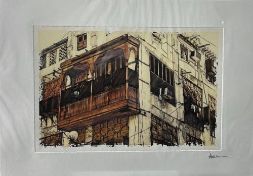 فن فوتوغرافي - لوحة أصلية - مطبوعة موقعة - عاصم الصبان