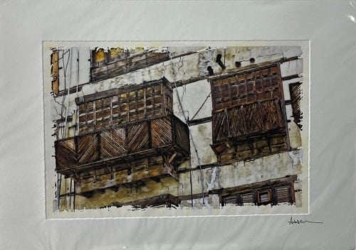 فن فوتوغرافي - لوحة أصلية - مطبوعة موقعة - عاصم الصبان