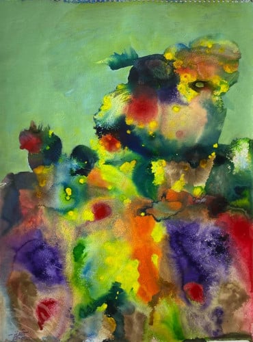 ألوان أكريليك - لوحة أصلية - عثمان الخزيم