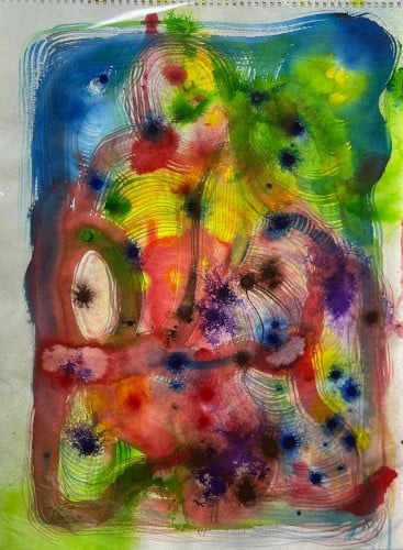 Acrylic on Board - Original Painting - Othman Al-Khuzaim