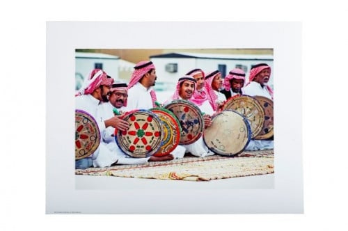 الفنون الشعبية - المملكة العربية السعودية - بوستر