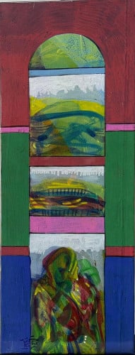 ألوان أكريليك - لوحة أصلية - عثمان الخزيم