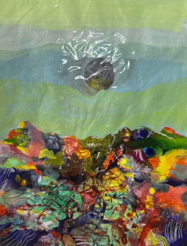 Acrylic on Board - Original Painting - Othman Al-Khuzaim