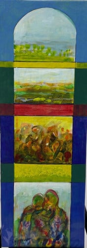 Acrylic on Board - Original Painting - Othman Al-Khuzaim