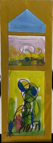 Acrylic on Board - Original Painting - Othman Al-Khuzaim