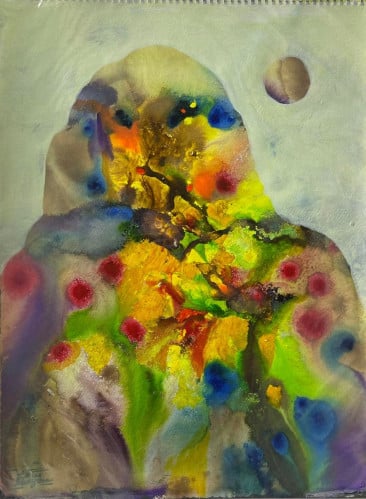 Acrylic on Board - Original Painting - Othman Al-Khuzaim