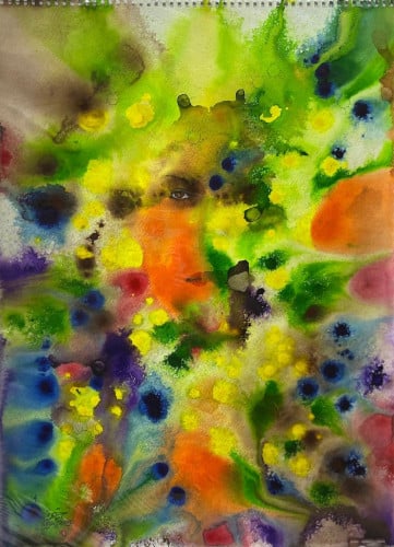 ألوان أكريليك - لوحة أصلية - عثمان الخزيم